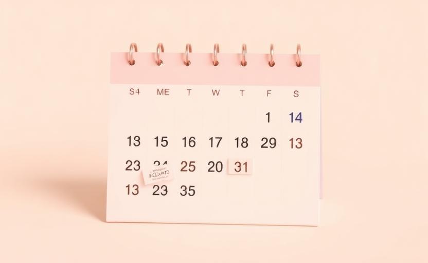 Ilustrasi kalender booking dan jadwal produksi